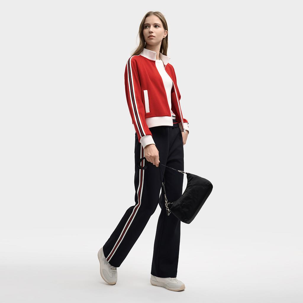 New FILA Heritage Jackets Women's Legend Red F11W548507FRD