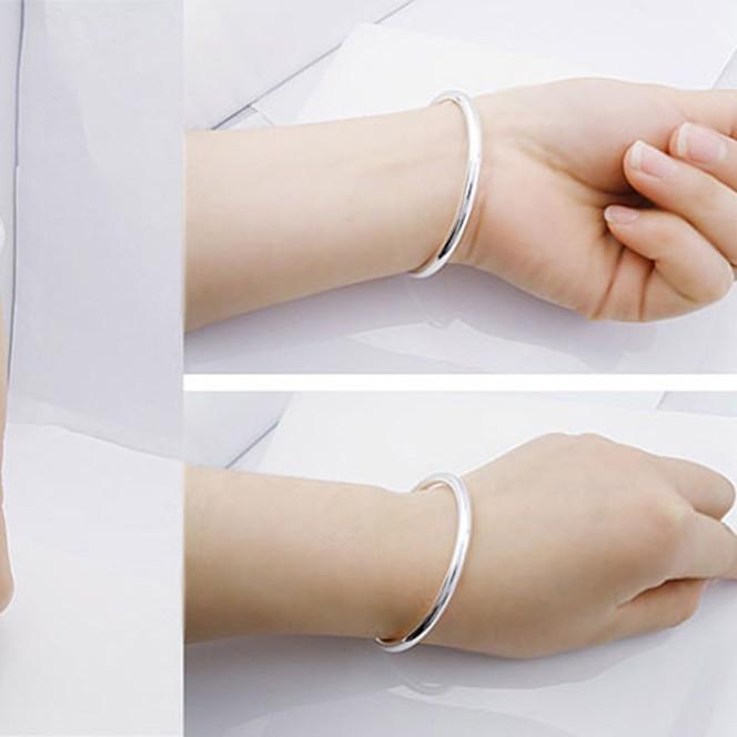 Simple Round Bracelet Women'S Princess Bracelet Platinum Plated Bracelet Jewelry