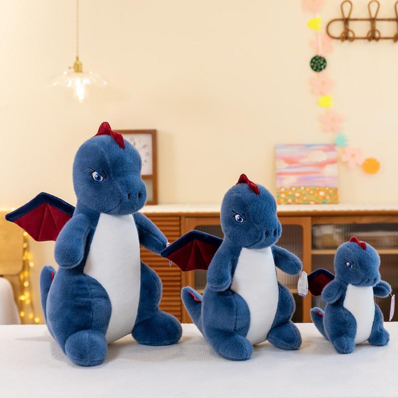 Adorable Green Dinosaur Plush Toy Stuffed Animal For Boys Birthday Gift