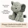GUND Cozys Collection Elephant Stuffed Animal Plush, Gray, 10"