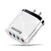 Multi-Port 4 USB Fast Charger 5V/2.4A - AU/EU/UK/US Plug