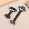 Pcie 3.0 X1 Riser Cable 90° Right Angle Extension Cable High-Speed Pci Express 1X Riser Card Ribbon Extender