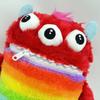 TreasuringU 2025 New Kawaii Colorful Monsters Plush Toys Cartoon Worries Monster Stuffed Dolls Pillow Christmas Birthday Gifts