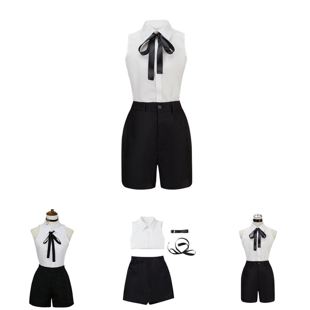 Stunning Anime Chainsaw Man Reze Cosplay Costume Featuring Exquisite Workmanship For Women