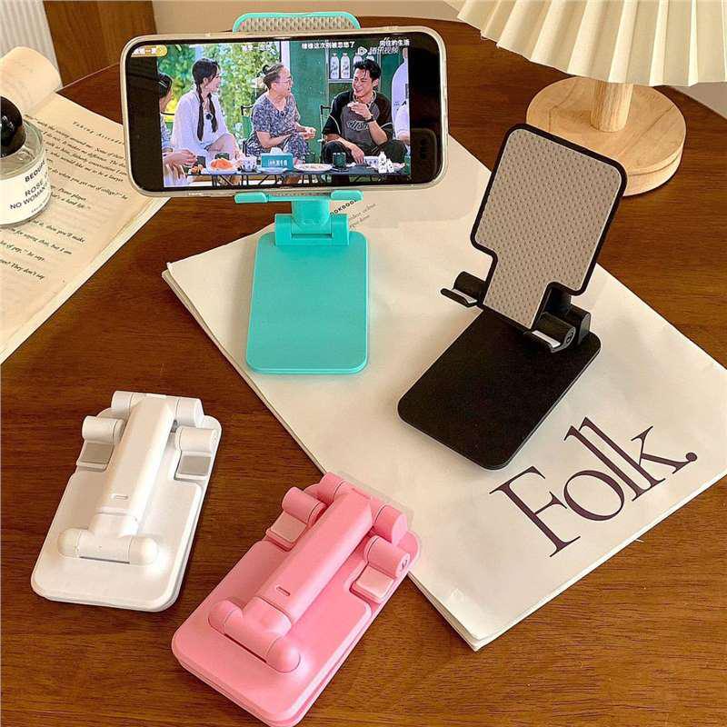 Folding Desktop Phone & Tablet Stand for Photos, Videos, Live Streaming