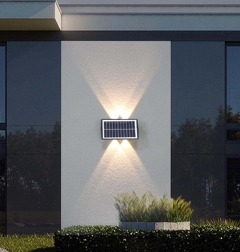 Solar LED Wall Washer Light for Garden & Villa Decor - Zero Electricity Bill