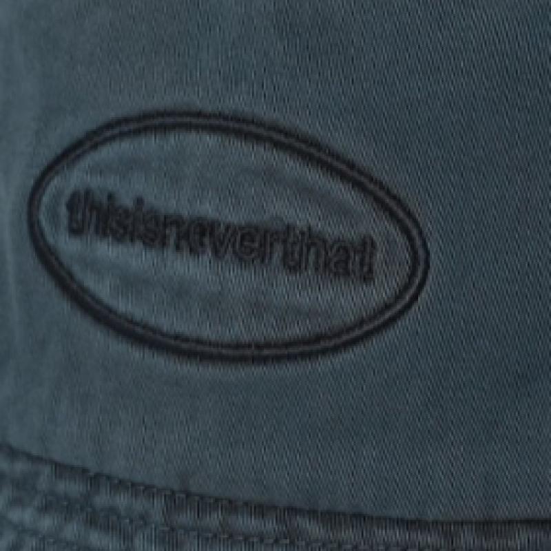 ThisisnEvErThaT OvErdyEd E T Logo buckET haT dusTy bluE