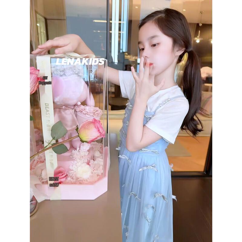 

LENAKIDS Girls Elegant Princess Dress 160 (Height 165cm)