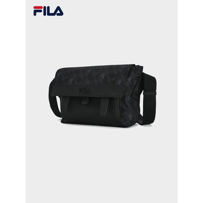 Fila Men's Retro Monogram Flap Crossbody Bag