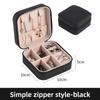 Mini Jewelry Box Storage Box Bag Small Pu Necklace Earrings Stud Earrings Jewelry Box Portable Jewelry Box