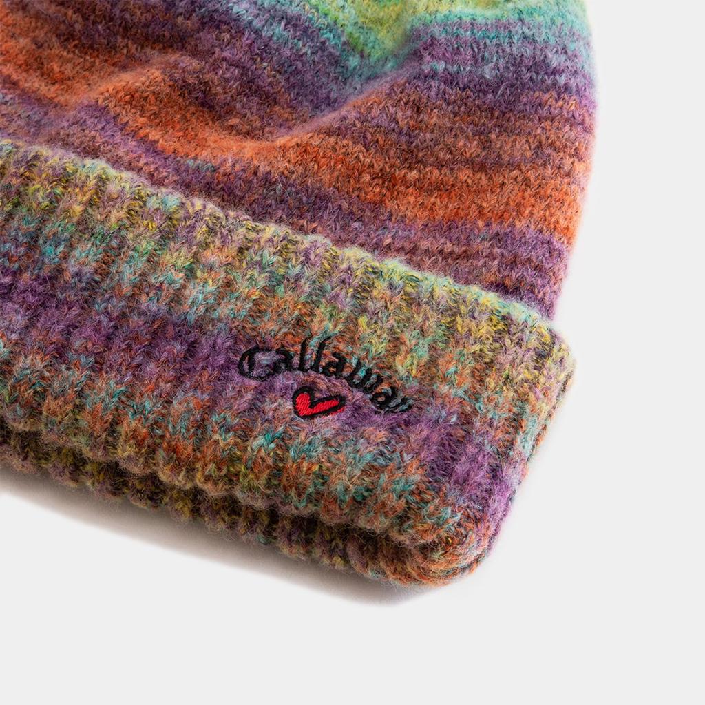 [Callaway] Women's Knit Cap (with fleece lining)  Golf Hat  C23291222 1060Yellow Free Size
