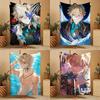 Honkai Star Rail Aventurine Blanket Throw Super Cosy Plush Living Room Sofa Couch Childish Birthday Gifts