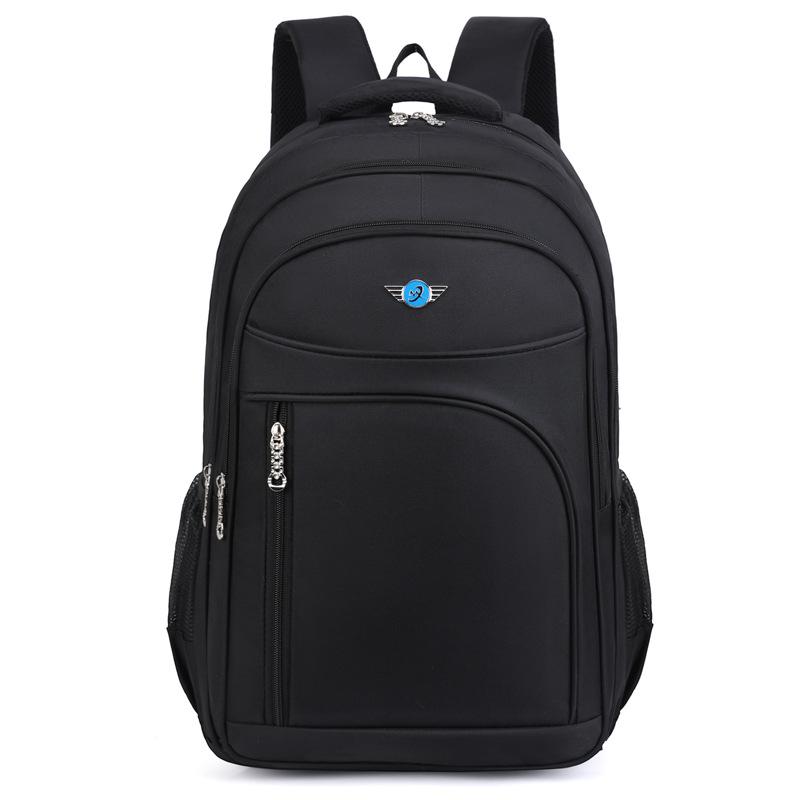 Men's backpack Oxford cloth business trip computer bag business backpack high-end large-capacity male student schoolbag