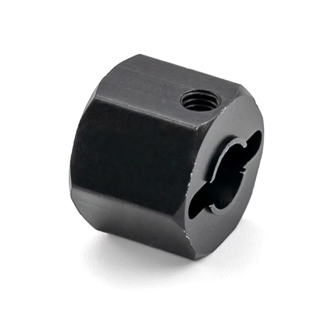 Aluminum Alloy 12mm Wheel Drive Hex Hub Adapter with Pins Replacement for Axial SCX10 90046 Tamiya CC01 1 10 Remote