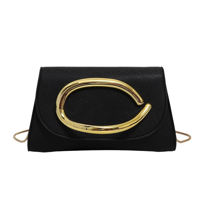 

Niche design dinner bag women s new trendy fashion versatile chain box bag small square bag single shoulder messenger bag чёрный