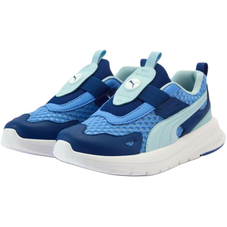 Puma Evolve Run Summer Comfortable Low-Top Running Shoes Kids Sneakers Blue 403242-03