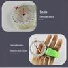 Portable High-Transparency Multifunctional Outdoor Compass with Scale and Map for Survival