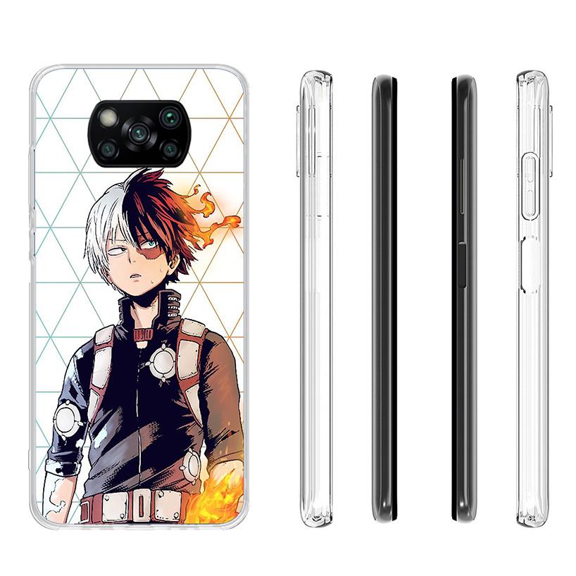 My Hero Todoroki Shoto Phone Case For Xiaomi Poco X7 X6 X5 Pro F7 Ultra Redmi 15C 15 13C 13 12C 12 10 10A 10C 9 9A 9C 9T Cover P