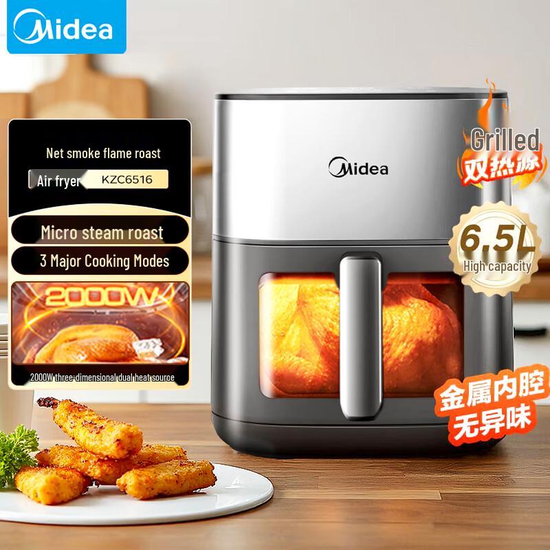 Midea 6.5L Dual-Heat Air Fryer Oven