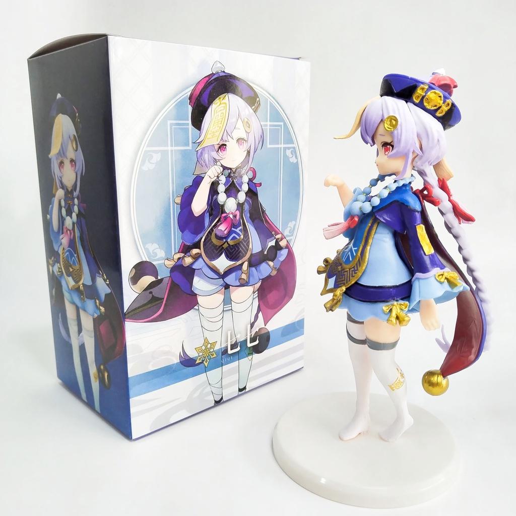 Impact Qiqi Genshin Standing Figure Collectible Model Ornament Kids Gift Xmas