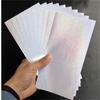 Transparent Fish Skin Stickers Silver Laser Fishing Lure Film Fishing Lure Stickers  Fishing Bait