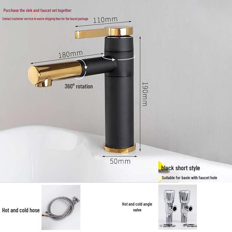 Compact Wall-Mounted Ceramic Washbasin, White, for Bathroom/Balcony