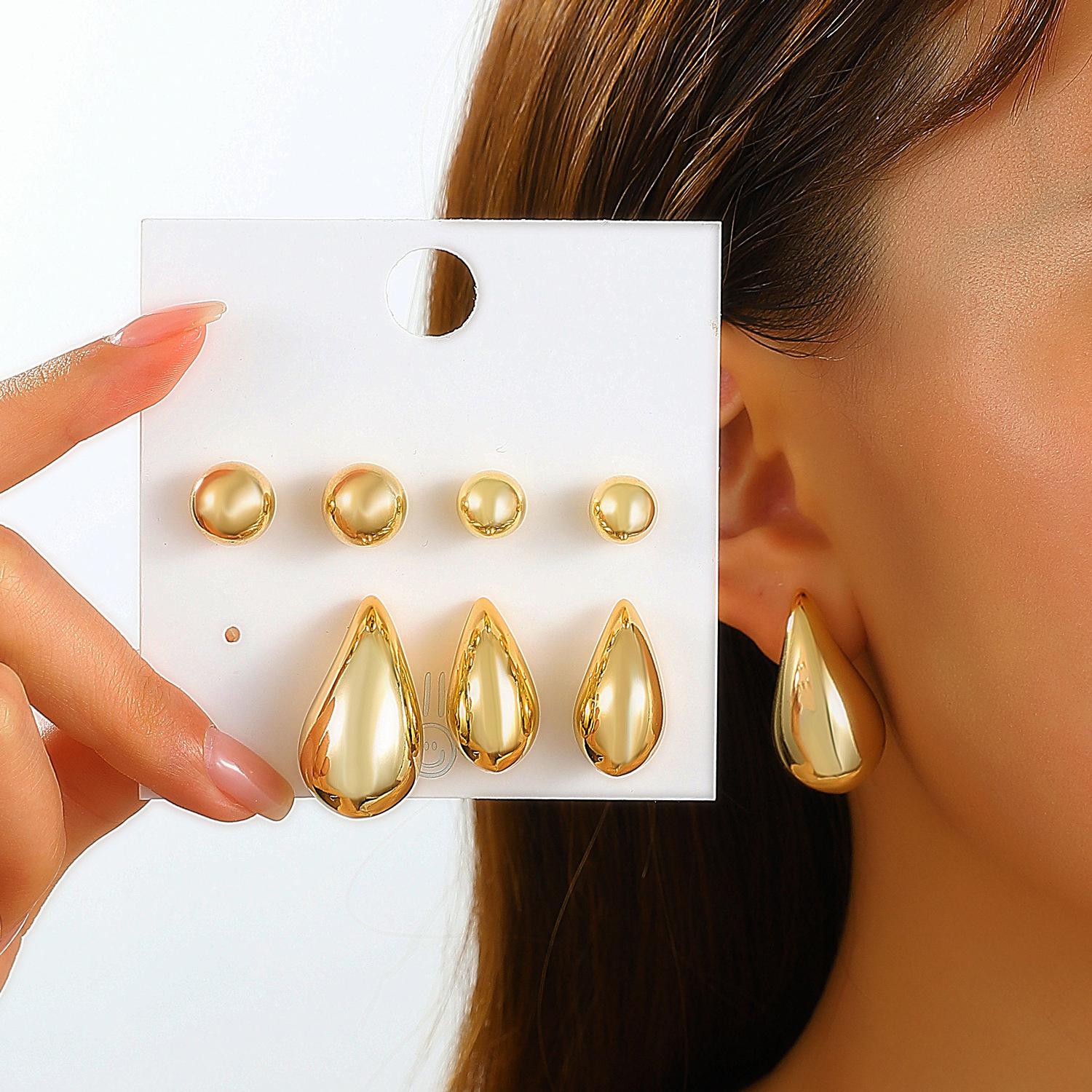 

Ретро творча особистість CCB леопардовий принт C-подібні сережки для жінок 1 set