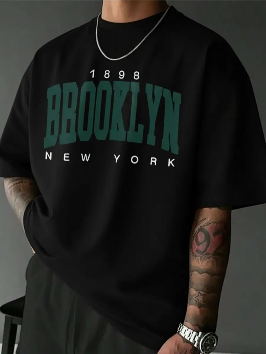 Футболка с принтом «Бруклин 1898» 3XL