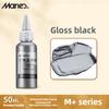 Marie 25 Colori 50ml Pittura Acrilica Metallica Pigmenti Ricchi Brillanti Perlescenti con Flacone Materiale Scolastico Cancelleria