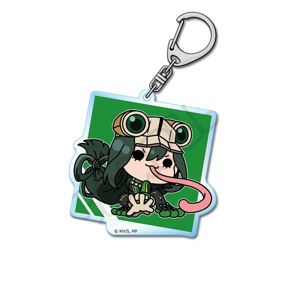 TV anime Hero 4th Edition Acrylic Keychain M NB "My Academia" [Asui Tsuyu] Everyone's Mochocho-ization Mission!
