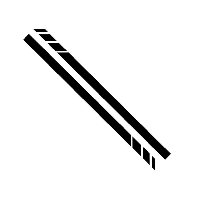 

Create a Trendy Look for Your Car with Black Side Stripes Stickers Decals (For Transporter T4 T5 Campervan RV)