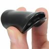New Rubber Money Coin Saving Box Piggy Bank Closure Plug Stopper Cover Black OD:42mm ID:32mm