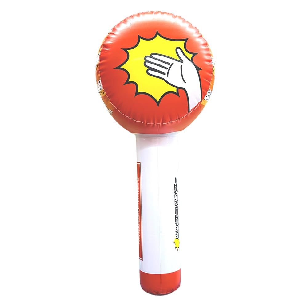 Ryuya Tsukkomi Hammer L I Inflatable Set Types X 3 [Why?! Don't Know!] 6-piece (2 Sets) [Festivals/Events/Children's parties/Street stalls/Fairs]