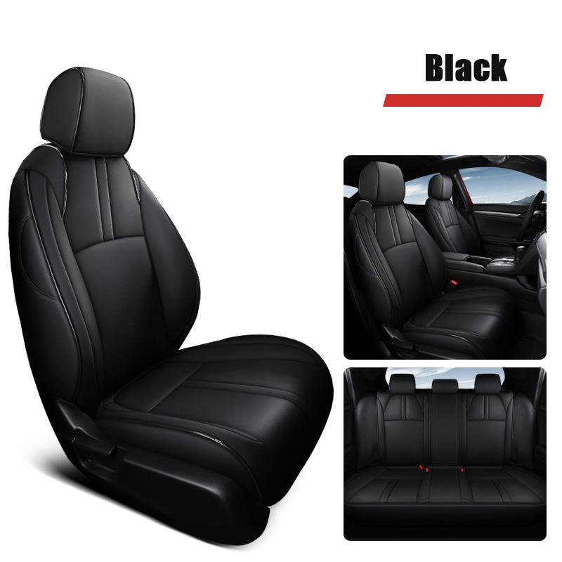 Customized Car Seat Covers For Honda Civic 2016 2018,2020-2025 10th generation Artificial Leather Seat Cushion Auto  Accessories