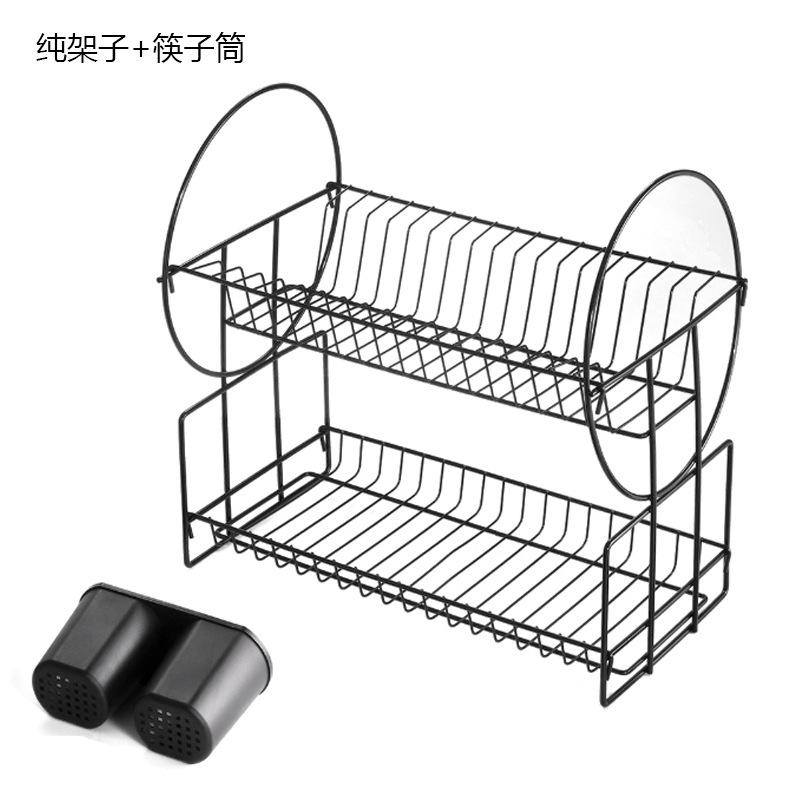 

2-уровневая сушилка для посуды, сушилка для посуды, кухонная столешница, экономящая место для хранения, органайзер для столешницы