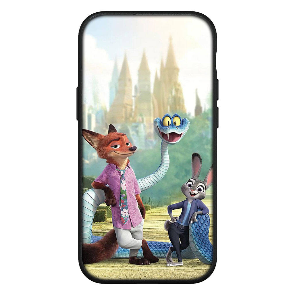 For Motorola Moto Edge 70 60 50 G54 G86 Samsung Galaxy S25 iPhone 17 16 15 Redmi Note 14 Pro Max Phone Case Cartoon Nick Zootopias Garys Judy 2 Cover