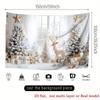 2D Christmas Window Backdrop Winter Reindeer Photography Background