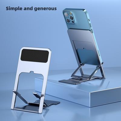 Soporte Universal de Escritorio para Teléfono Móvil para IPhone IPad Soporte Ajustable para Tablet Plegable de Mesa Soporte para Teléfono Móvil de Escritorio