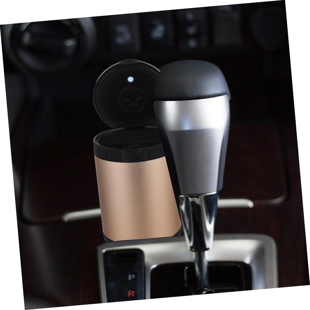 Gatuida car ashtray car decoration car ash container ash container car led light ashtray