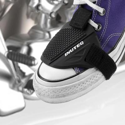 Kaymaz Evrensel Ayarlanabilir Motosiklet Vites Değiştirme Pedi Hafif Bot Koruyucu Motosiklet Ayakkabı Kılıfı Moto Aksesuarları