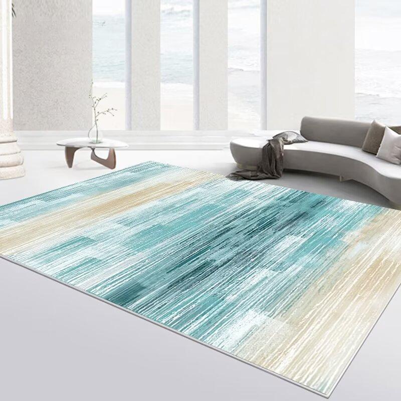Nordic Abstract Carpet Living Room Rendering Decoration Sofa Large Area Rugs 200x300 Cm Outdoor Active Non-slip Mat Customizable