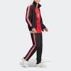 Adidas Originals Trefoil Logo Print Stripe Casual Sports Long Sleeve Jacket Men Jacket Black IN4719