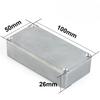 Miwayer 1590G Aluminum Enclosure Pedal Effect Box 100*50*26mm for Guitar/Bass DIY Projects - Durable Metal Case
