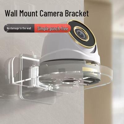 Punch-Free Monitor Shelf for Camera Storage - Universal Wall Mount