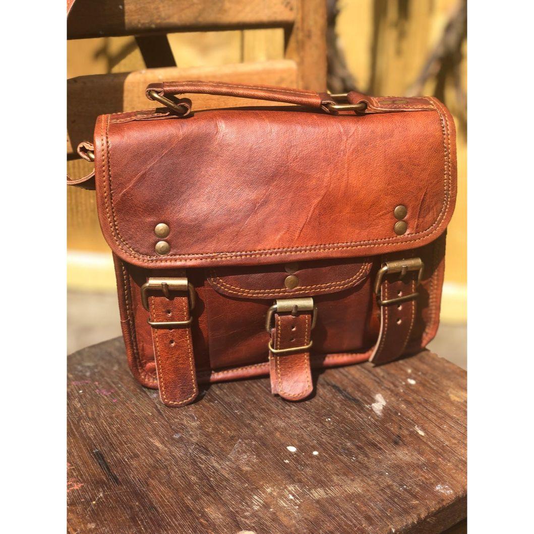 Маленькая кожаная сумка — фото 9