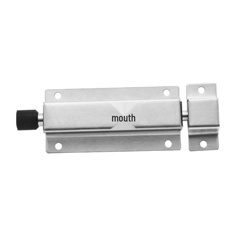 Stainless Steel Automatic Spring Bolt for Small Doors and Windows - Surface Mounted Latch for Wooden and Bathroom Doors