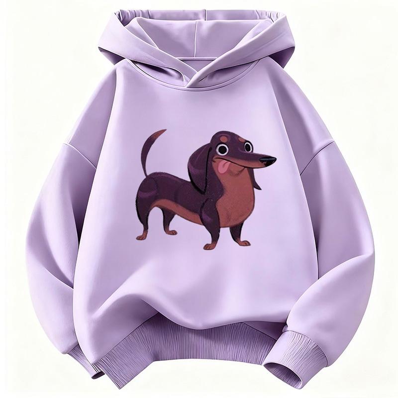 Dachshund Dog Funny Hoodie Kids Children's Sweatshirt Hoody for Boys Girls Casual Hoodies Y2k Clothes