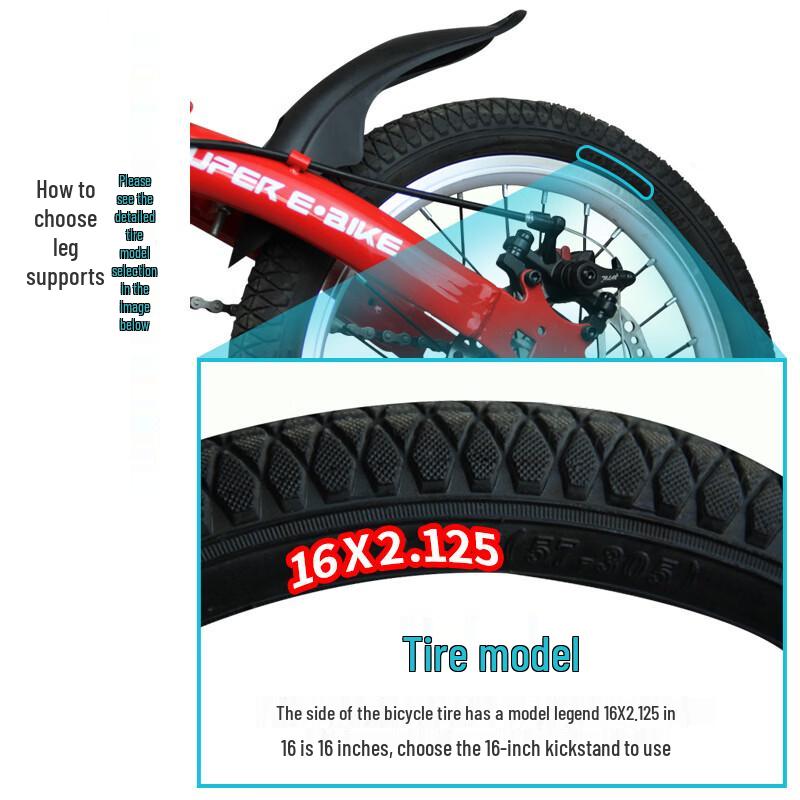 Children's Bike Kickstand Support