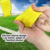 2Pcs Adult Elastic Silicone Sports Shoelaces Covers Soccer Shoelaces Covers Soccer Lace Bands Protector Football Training Access
