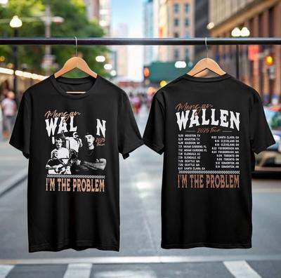 Morgan Wallen I’m The Problem Tour 2025 T-Shirt, Gift for Fans Country-Pop, Rock